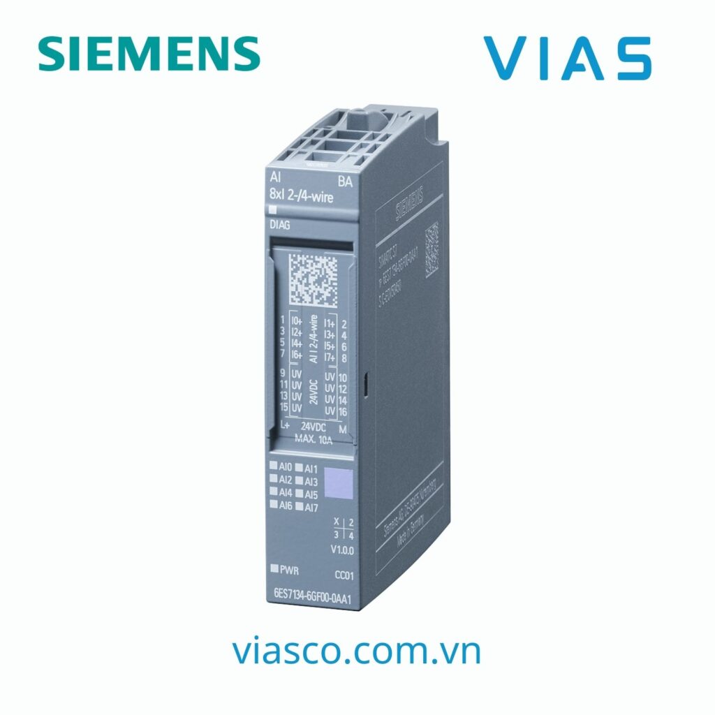 6ES7134-6GF00-0AA1 – Module ET 200SP, Analog input module, AI 8XI 2-/4 ...